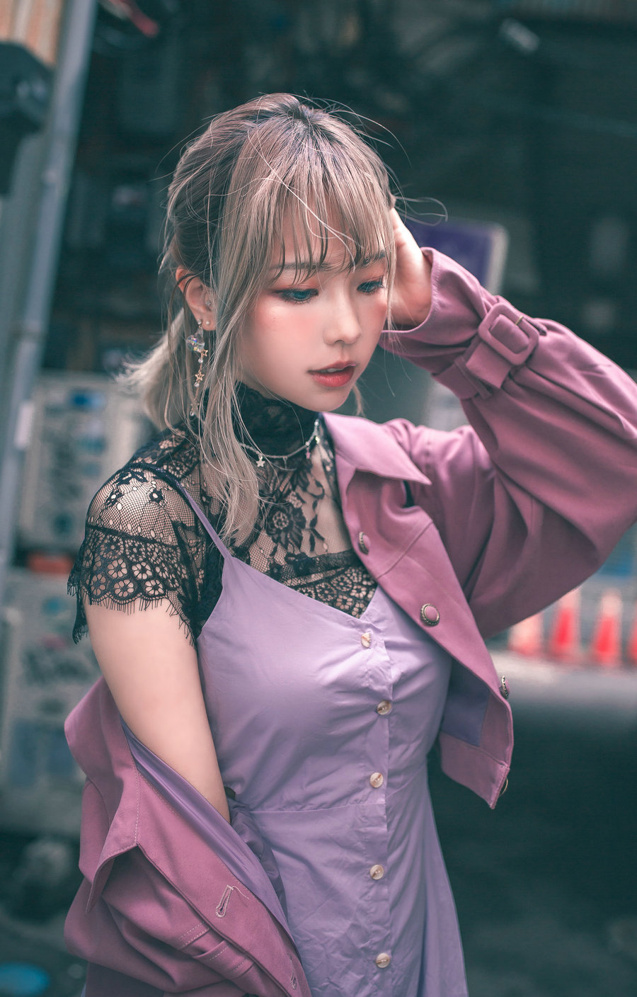 Ely_eee(ElyEE子) – Pale Lavender / 54P-210MB / cos萌妹-绅士图