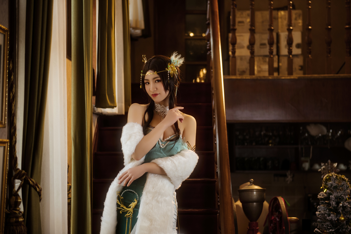 王者荣耀 虞姬王者晚宴cosplay