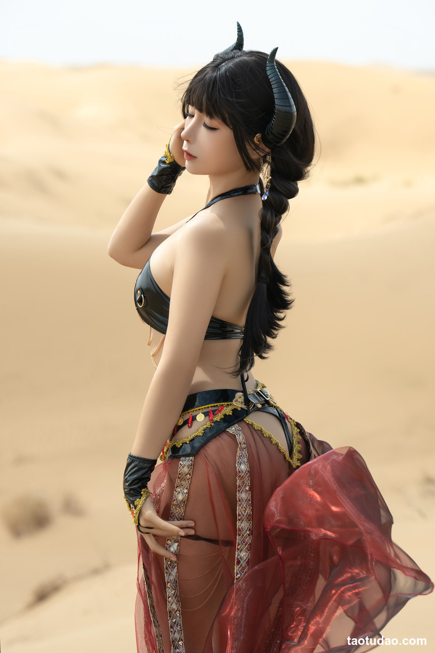 图片[2]-蠢沫沫 – NO.244 沙漠魅魔 [9P-76MB]-绅士图