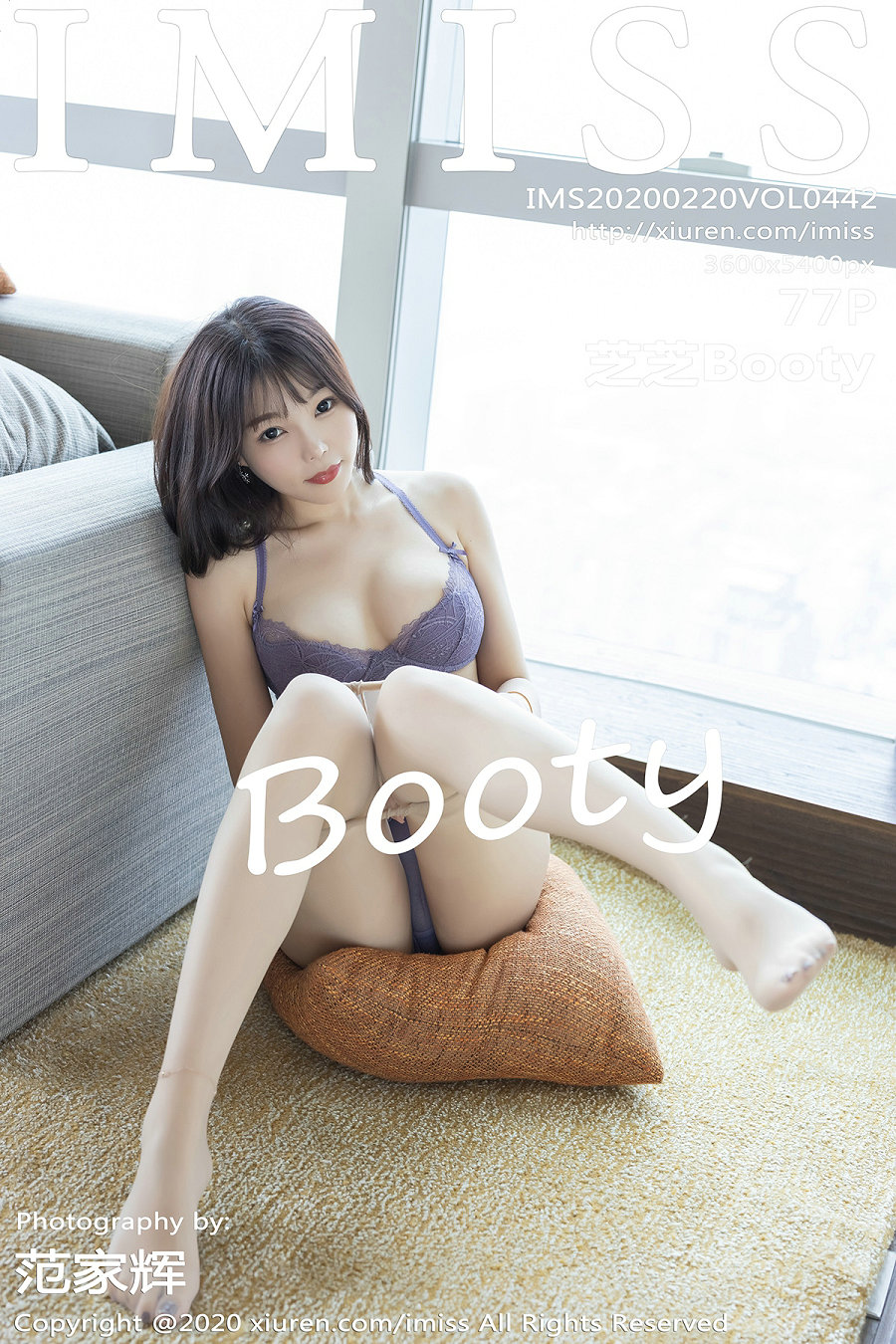 / IMiss /爱蜜社 2020.02.20 Vol.442 芝芝Booty / 77P318MB / 秀人旗下-绅士图