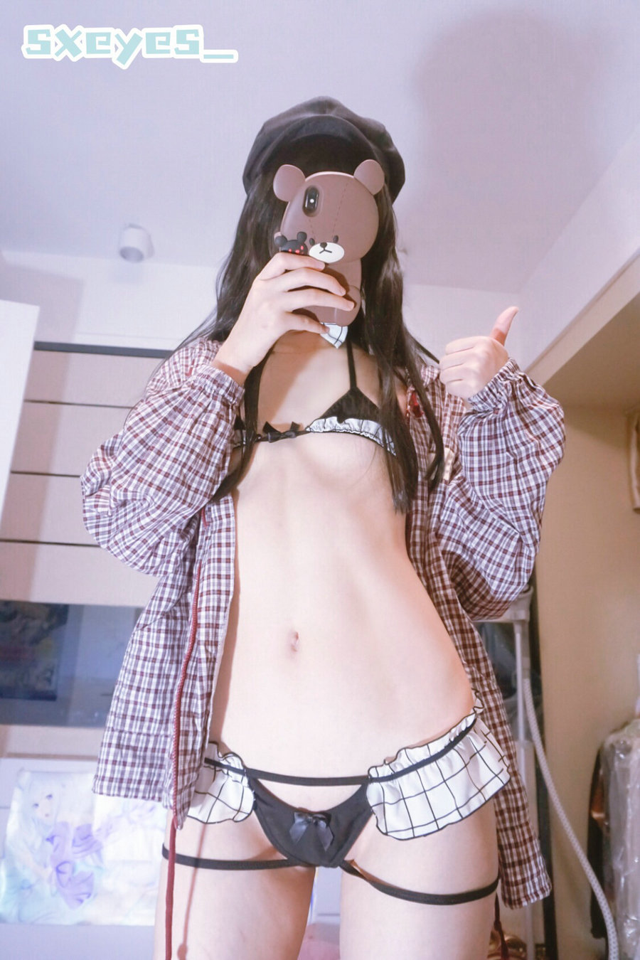 萌妹子眼酱大魔王w - 情趣内衣 / 12P-3MB / cos萌妹-绅士图