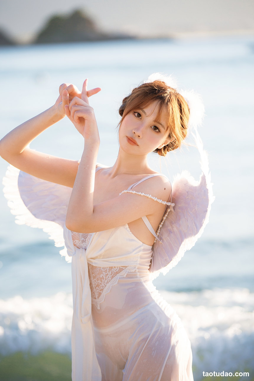 图片[4]-念雪ww – NO.35 海边神明少女 [50P-507MB]-绅士图