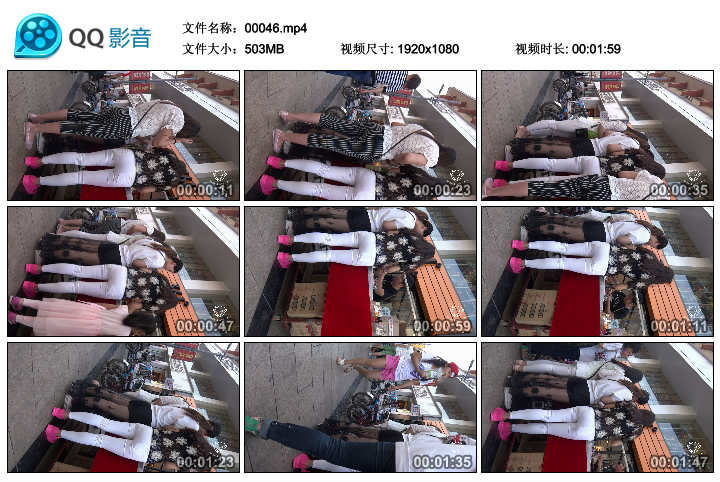 精选街拍视频 No.151 Paul大师作品 紧身白裤包臀润臀MM / MP4-1.14GB / 街拍视频-绅士图