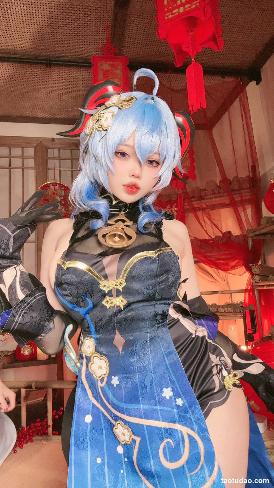 图片[4]-小瑶幺幺-甘雨海灯节礼服单人版[40P+13V]-绅士图