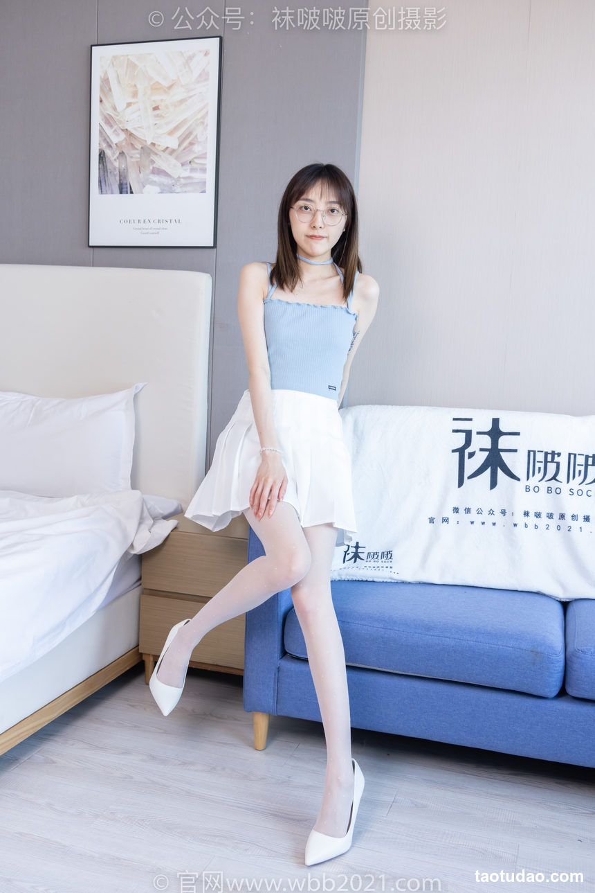 [BoBoSocks袜啵啵]NO.403 稚予-高跟鞋、板鞋、波点黑丝、波点白丝[145P+1V／5.65GB]-绅士图