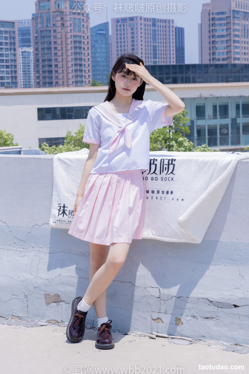 图片[4]-[BoBoSocks袜啵啵]NO.399 糯米-皮鞋、白棉袜、jk制服[145P+1V／6.34GB]-绅士图