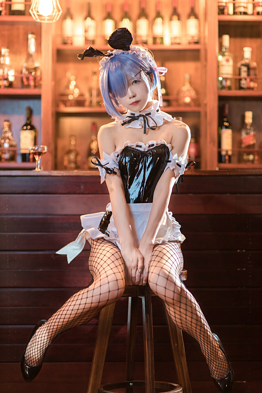 动漫博主水淼aqua - 蕾姆 兔女郎 / 16P-273MB / cos萌妹-绅士图