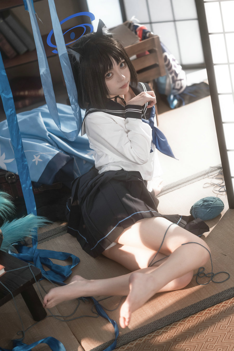 矢量鱼 – 桐生桔梗 / 28P-352MB / cos萌妹-艺库