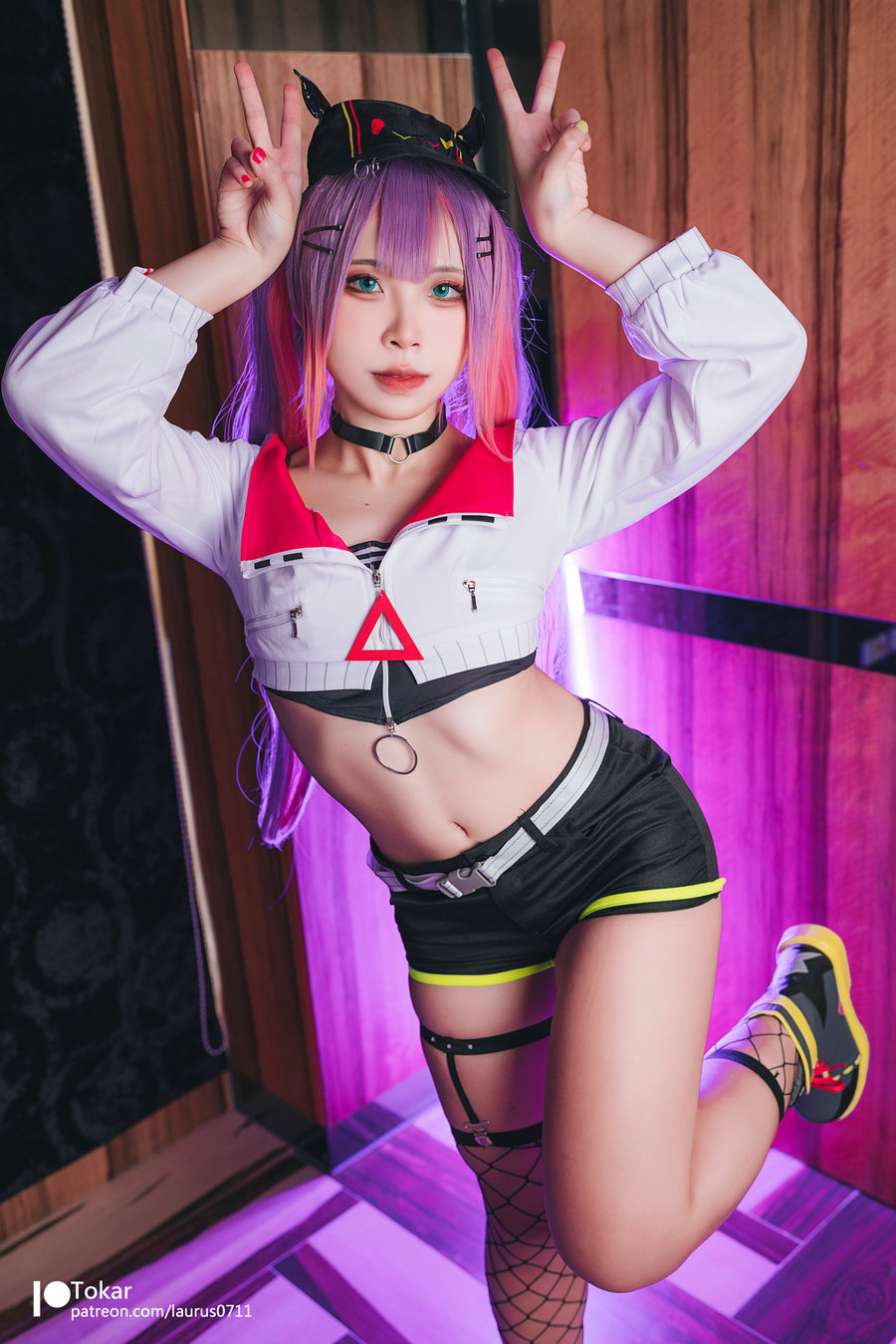 Tokar浵卡 - Tokoyami Towa / 42P-709MB / cos萌妹-绅士图