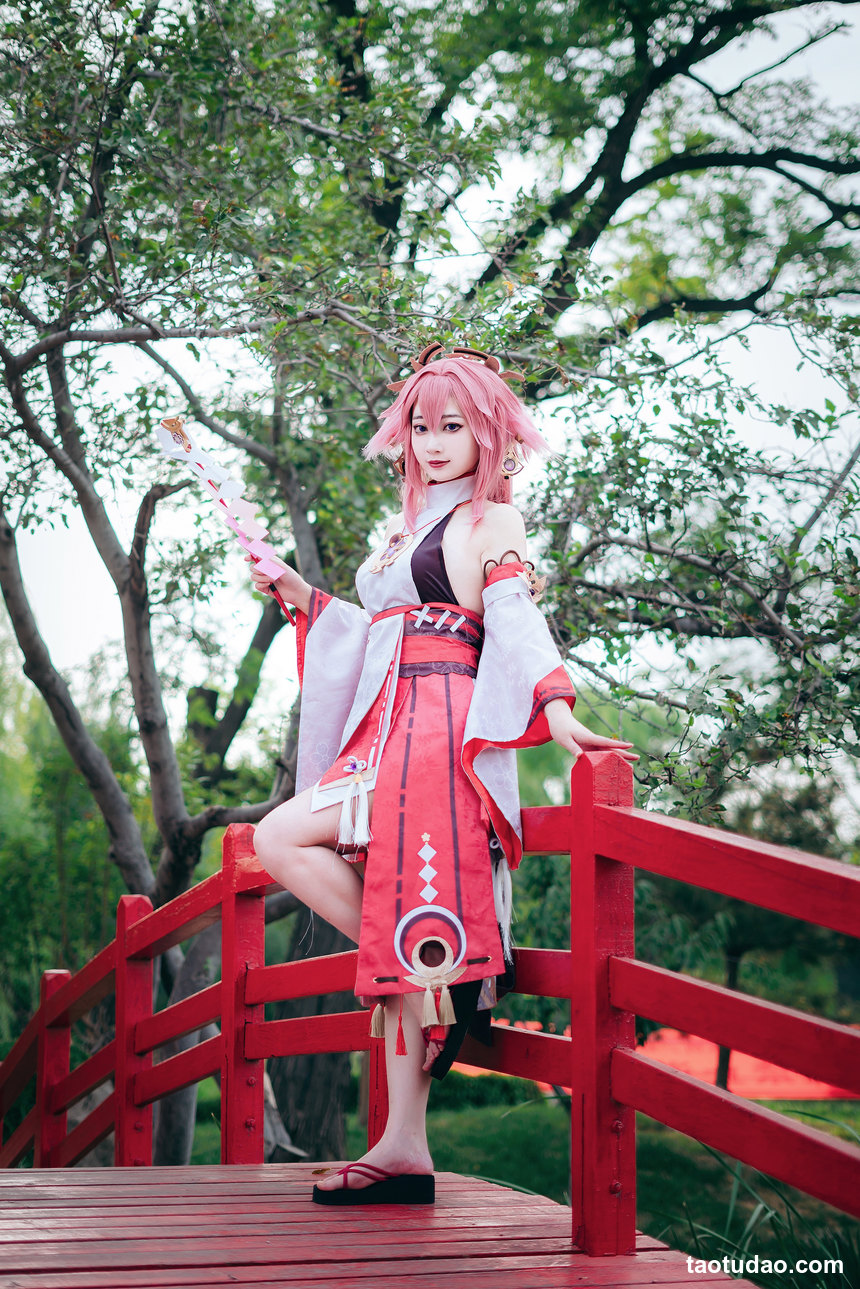 图片[3]-桃墨公子 – NO.04 八重神子 [23P-252MB]-绅士图