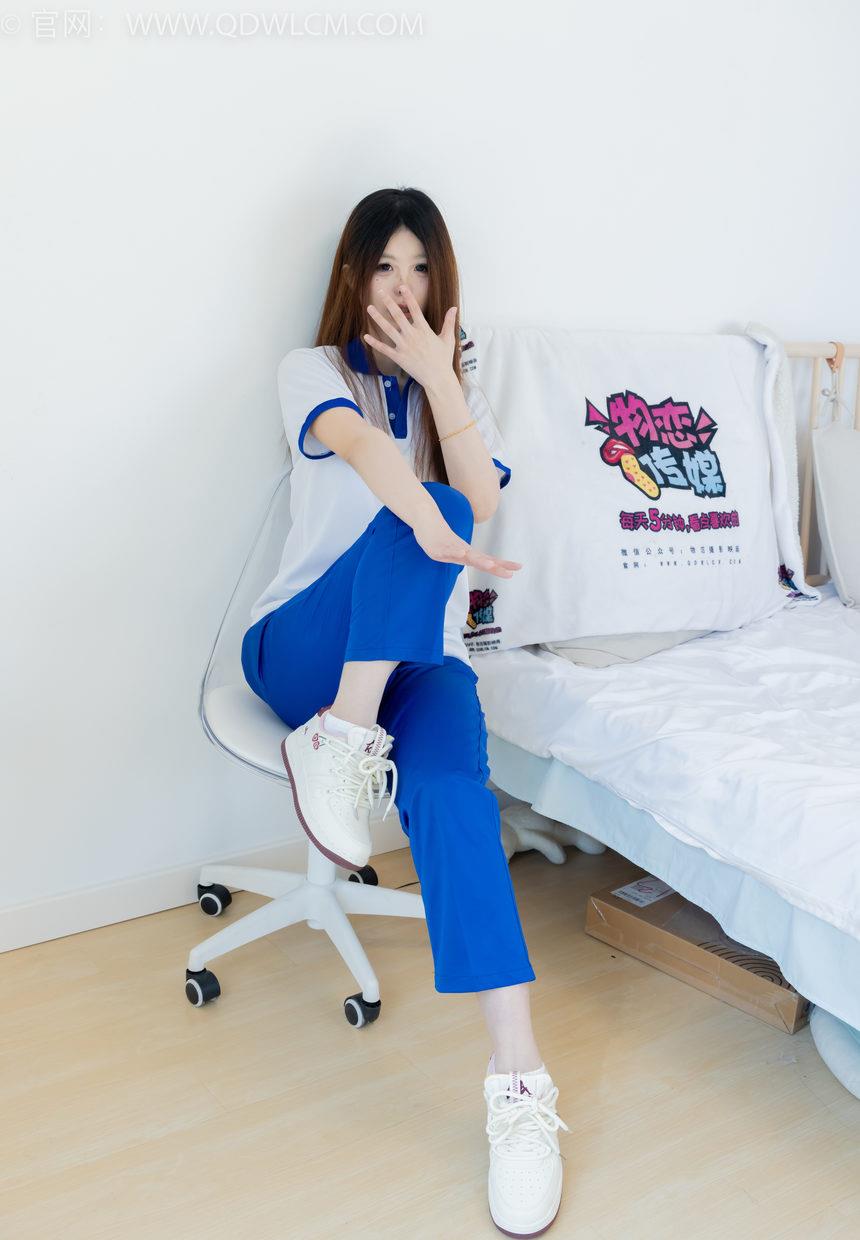 图片[3]-物恋传媒 NO.2301 曲奇-板鞋、白短棉袜、裸足、校服[150P-1V-3.4G]-绅士图