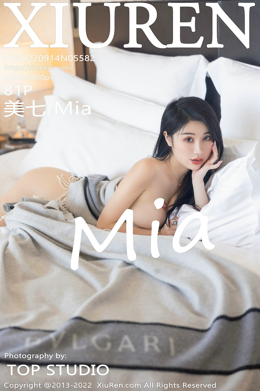 / 秀人美媛馆 / 2022.09.14 No.5582 美七Mia / 81P806MB / 秀人网-绅士图