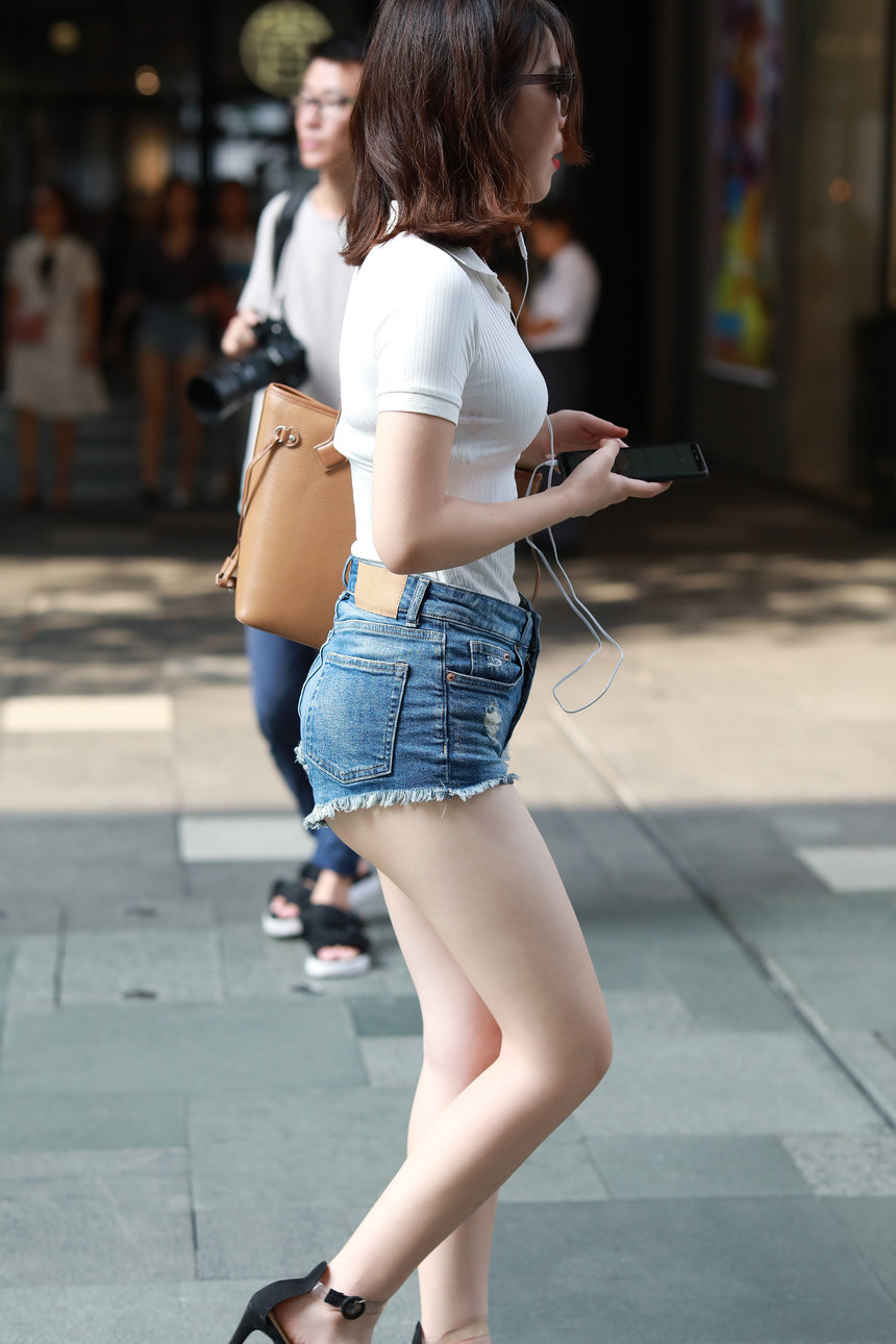 图片[3]-精选街拍作品 NO.0025 高腰热裤月牙臀模拍美女原图[566P／461MB]-绅士图