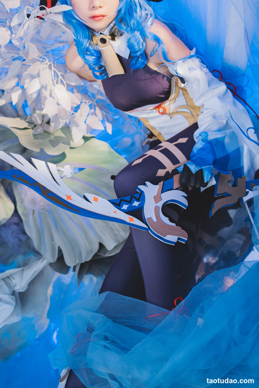 图片[2]-[YITUYU艺图语]2022.07.23 甘雨COSPLAY 清青琴玖[25+1P／573MB]-绅士图