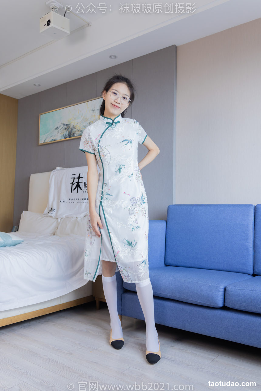 图片[3]-[BoBoSocks袜啵啵]NO.371 芝士-平底鞋、高跟凉鞋、厚白丝小腿袜、短白丝[140P+1V／6.03GB]-绅士图