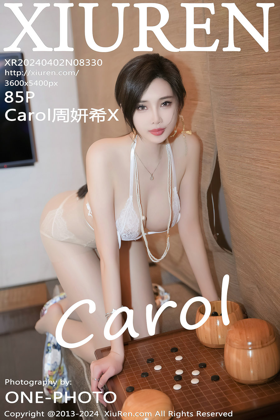 / 秀人美媛馆 / 2024.04.02 No.8330 Carol周妍希X / 85P306MB / 秀人网-绅士图