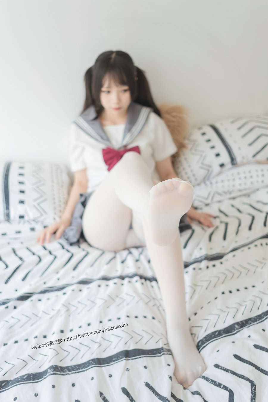 / 轻兰映画 /写真 Grand.018 白丝水手裙 / 78P-469MB / 美少女丝足-绅士图