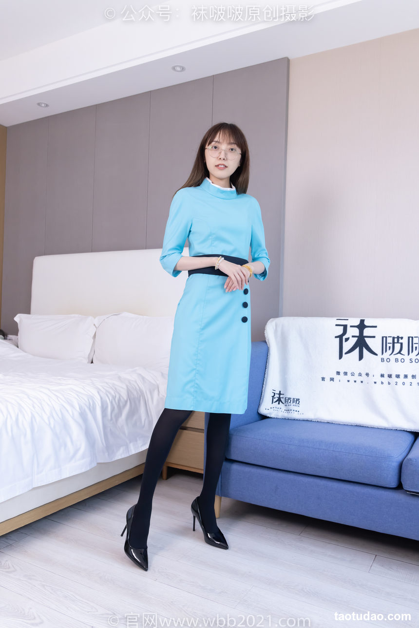 图片[3]-[BoBoSocks袜啵啵]NO.440 稚予-高跟鞋、厚黑丝、空姐制服[200P+1V／6.91GB]-绅士图