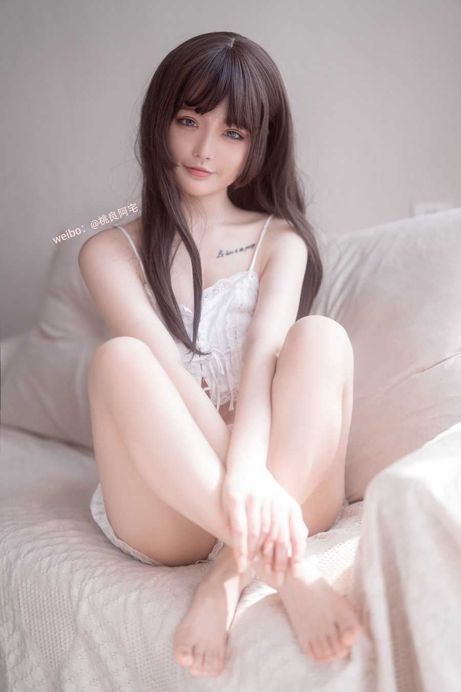 桃良阿宅 - 桃良吊带 / 30P-152MB / cos萌妹-绅士图