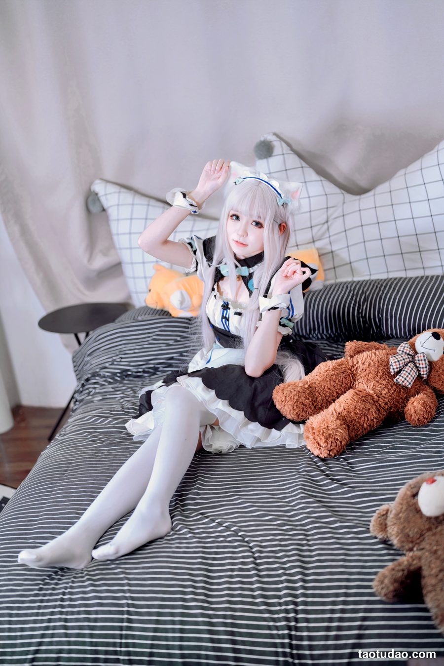 图片[2]-茶教授 ​​​-  ​​​猫耳女仆 [18P-31MB]-绅士图