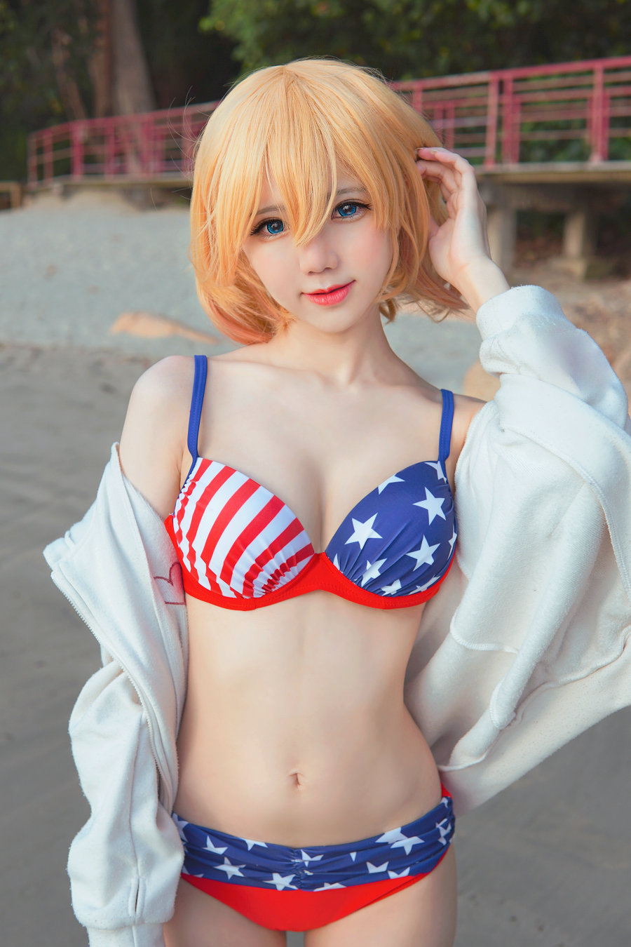 Sally Dorasnow - Mami-Bikini / 25P-123MB / cos萌妹-绅士图
