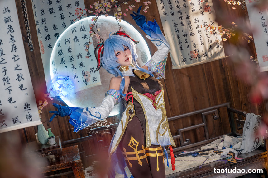 图片[3]-咬一口兔娘(Yiko湿润兔) –   循循守月 甘雨 [75P1V-1.92GB]-绅士图