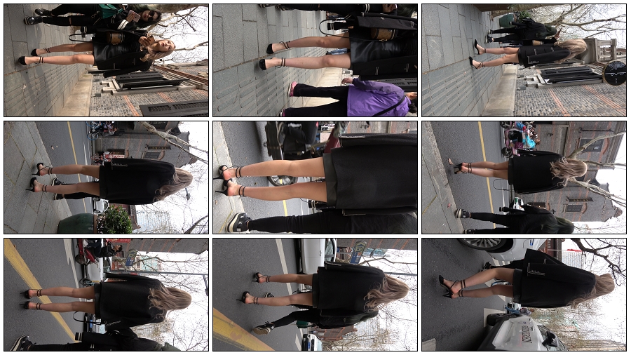 精选街拍视频 No.3489 高跟，皮裙，性感身材美女 / 436MB / 街拍视频-绅士图