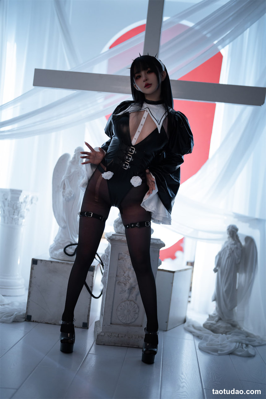 图片[2]-桜井宁宁 –  皮衣修女 [60P-520MB]-绅士图