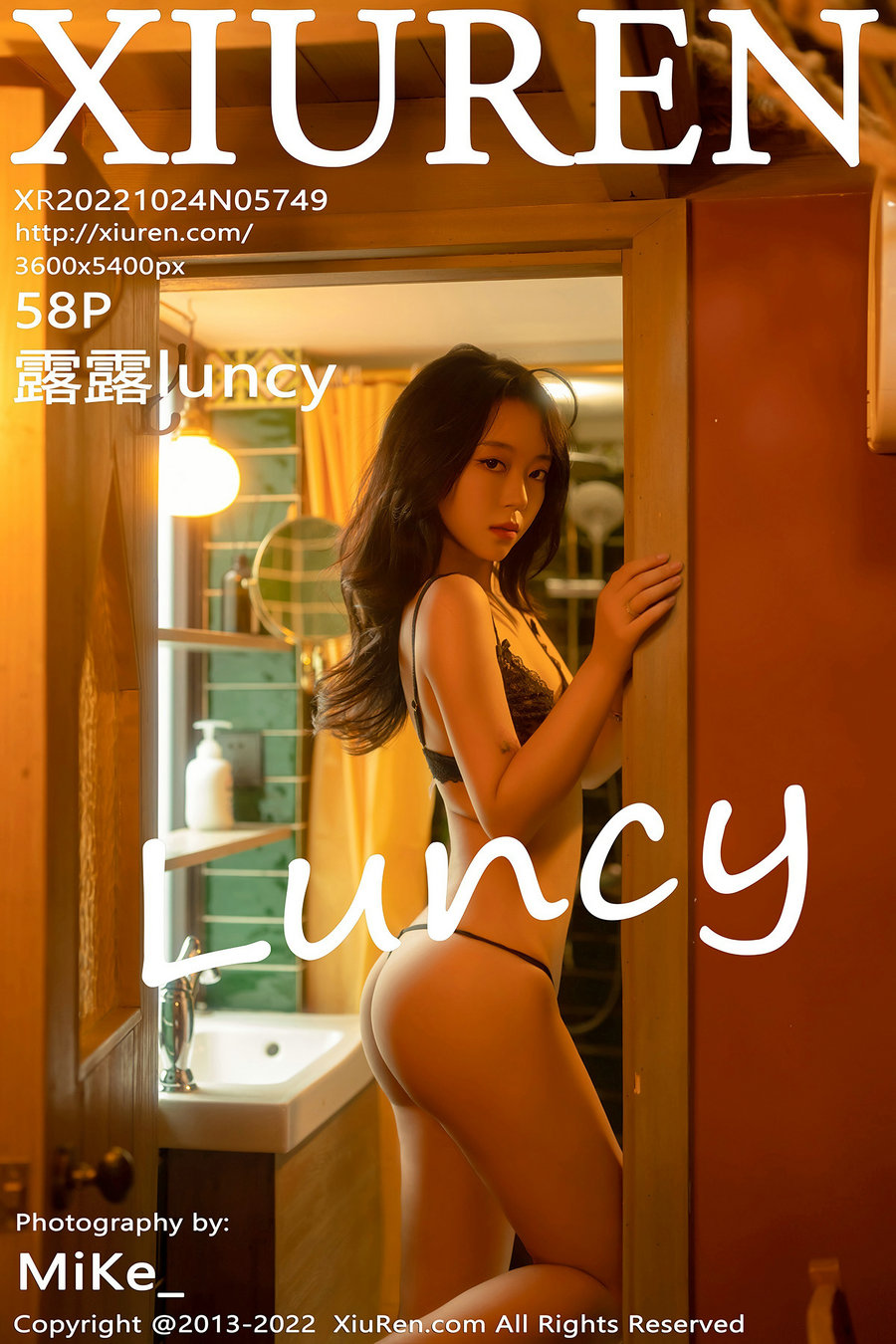 / 秀人美媛馆 / 2022.10.24 No.5749 露露luncy / 58P482MB / 秀人网-绅士图