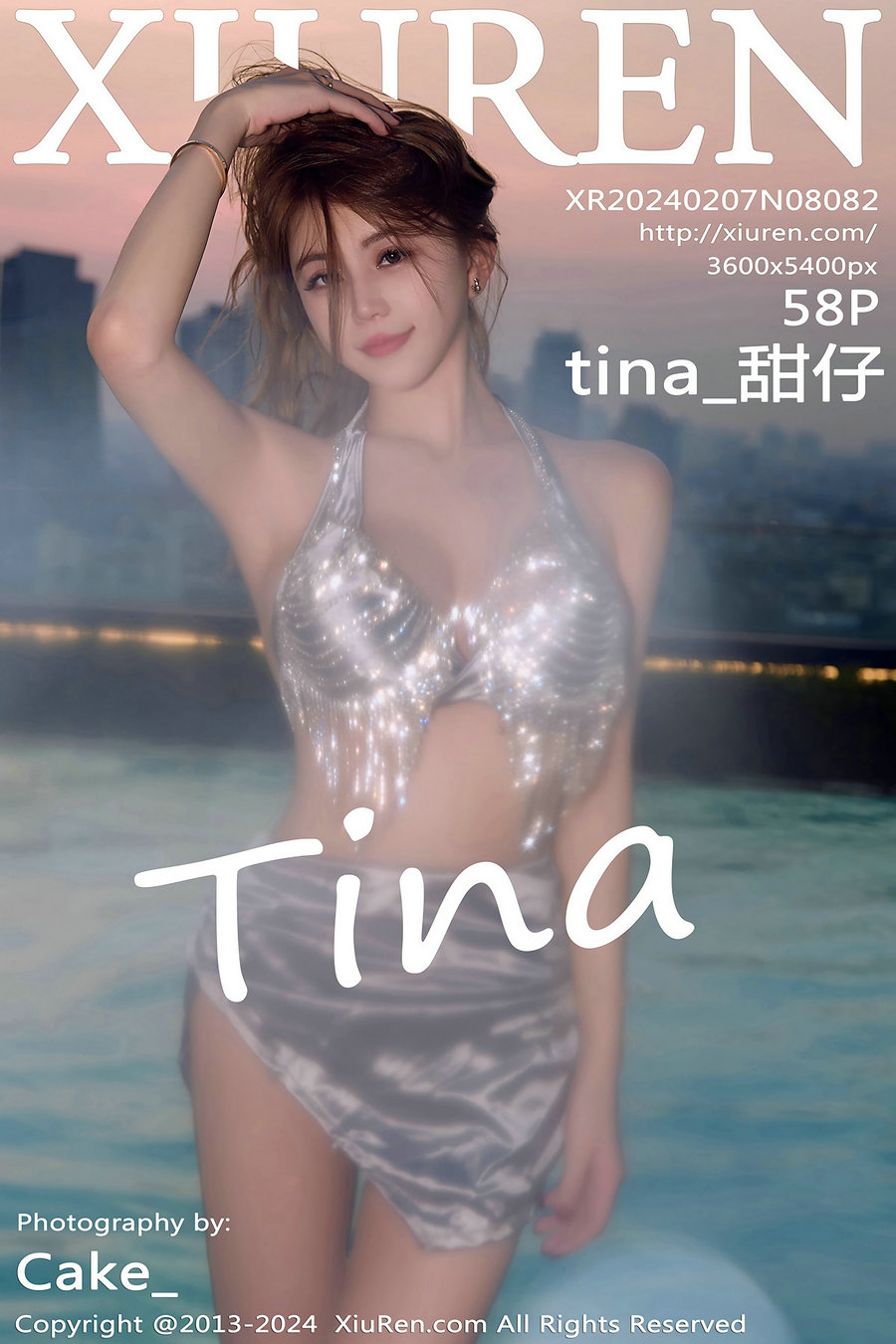 / 秀人美媛馆 / 2024.02.07 No.8082 tina_甜仔 / 58P261MB / 秀人网-绅士图
