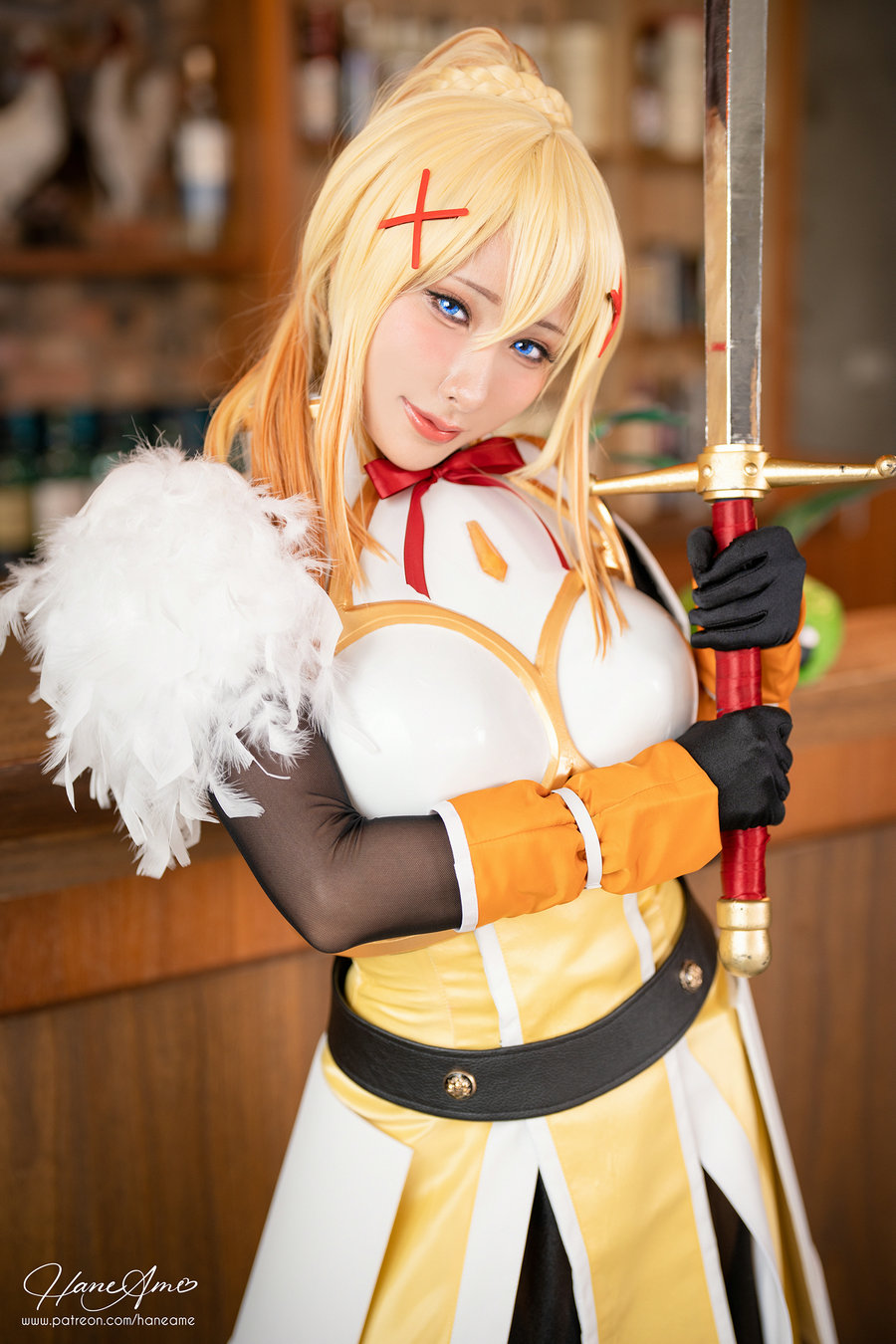 Hane Ame 雨波写真 - Konosuba Darkness 達克尼斯 / 45P3V-333MB / cos萌妹-绅士图