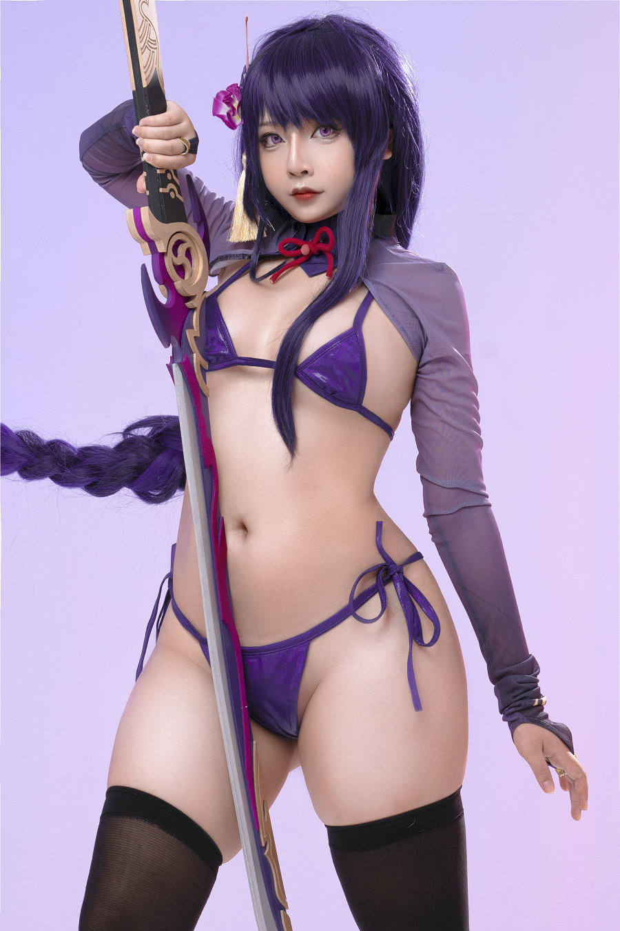 Sayo Momo - Genshin Impact Baal Sexy / 10P-115MB / cos萌妹-绅士图