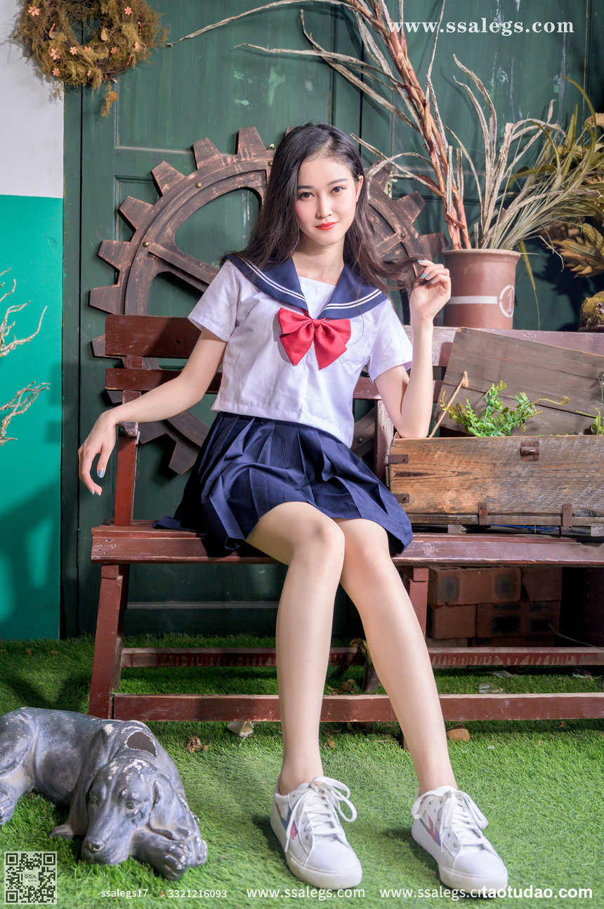 [SSA丝社]超清写真 NO.421 漫漫白色jk制服肉丝写真(上)[135P／1.94GB]-绅士图