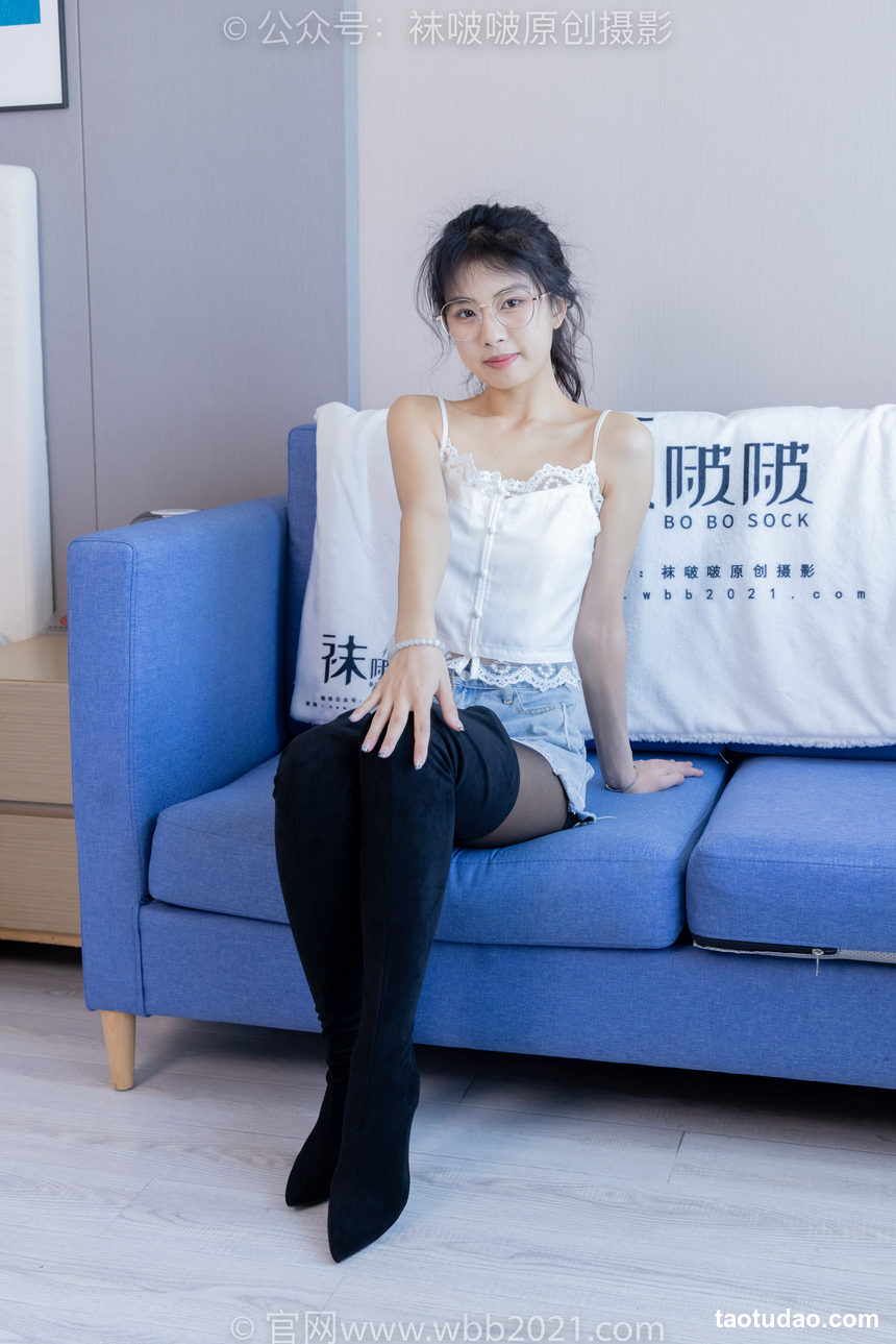 图片[3]-[BoBoSocks袜啵啵]NO.383 奶油-长靴、高跟长靴、黑丝、网袜、裸足[150P+1V／6.52GB]-绅士图