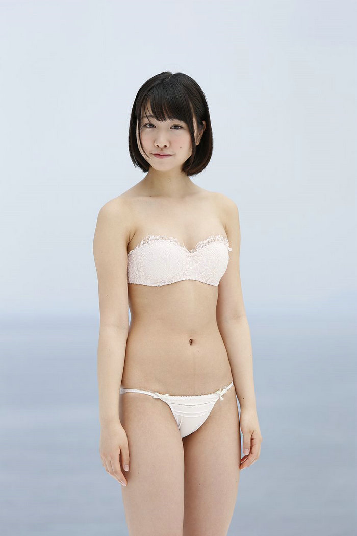 / @crepe / 2017.02.22 Miku Takaoka 高岡未來 白水着 - White swimsuit / 66P3MB / 日系-绅士图