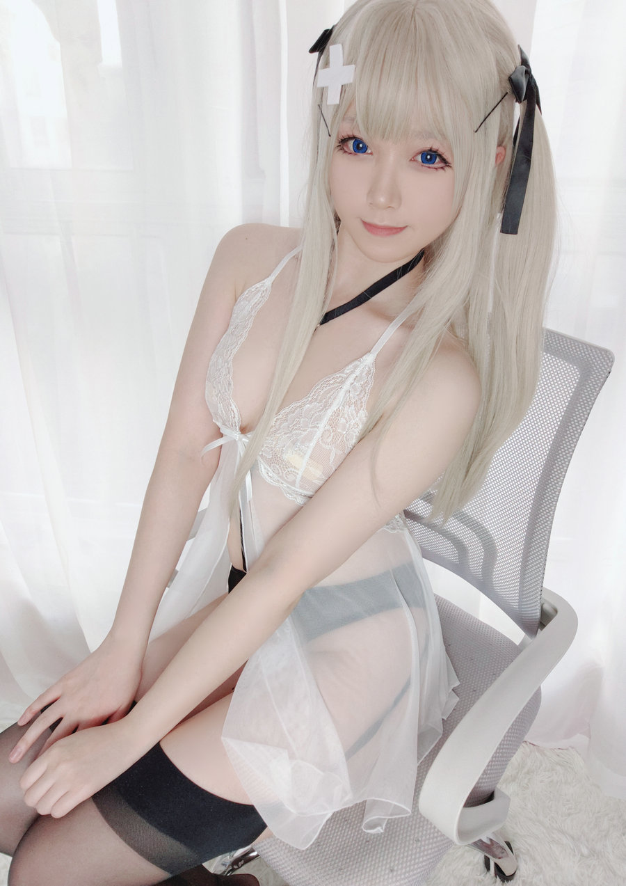 Asagiriai 愛ちゃん - 情人節睡裙 / 27P-171MB / cos萌妹-绅士图