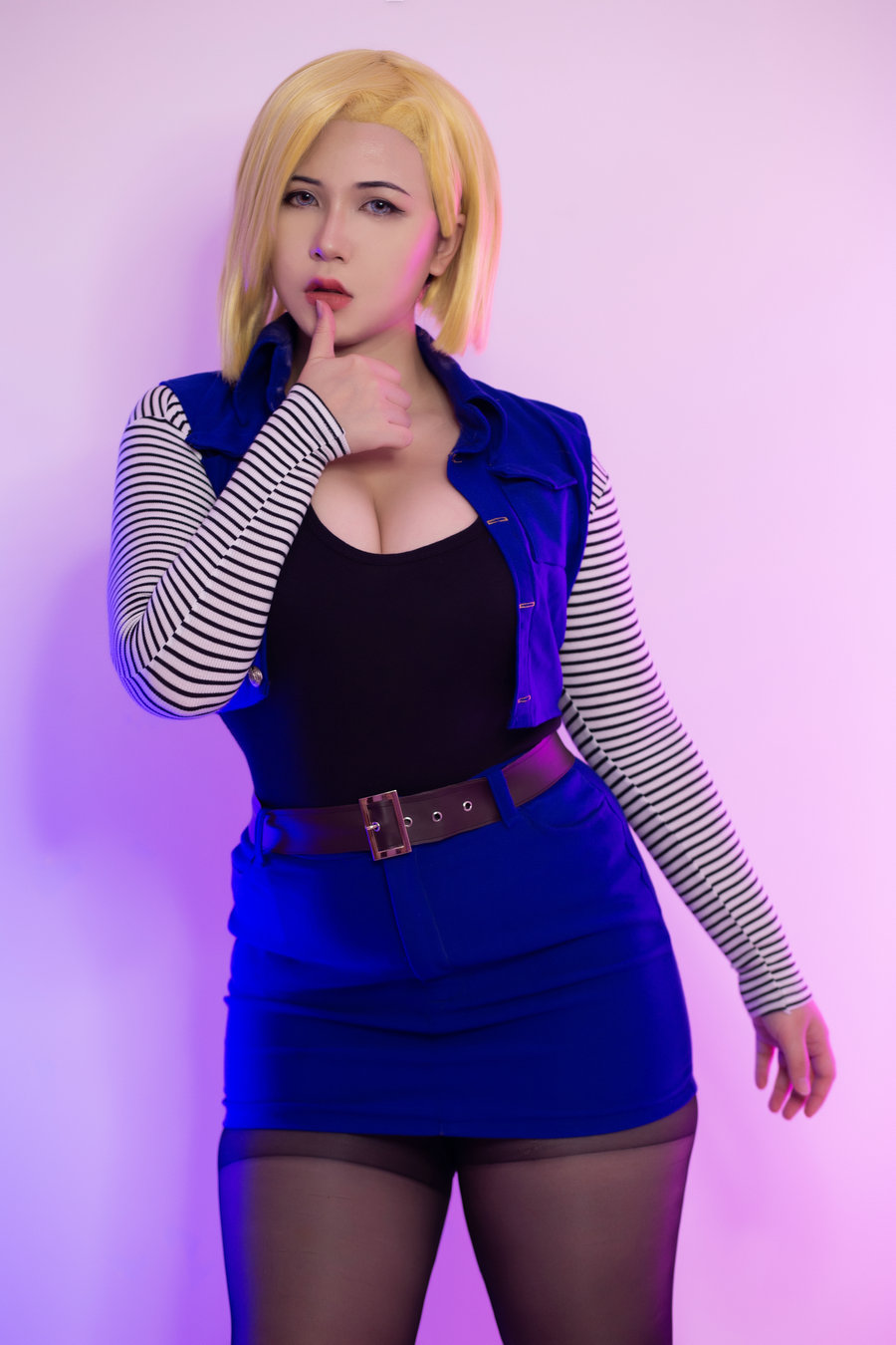 Uy Uy - Android 18-Dragon Ball / 24P-211MB / cos萌妹-绅士图