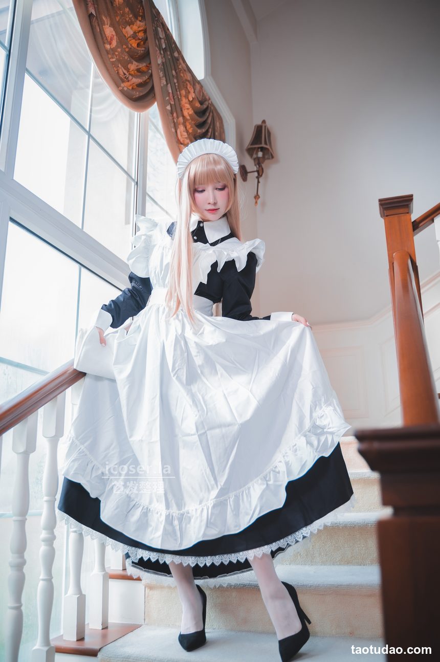 图片[3]-一千只猫薄禾 – NO.002 女仆[42P-328.7M]-绅士图