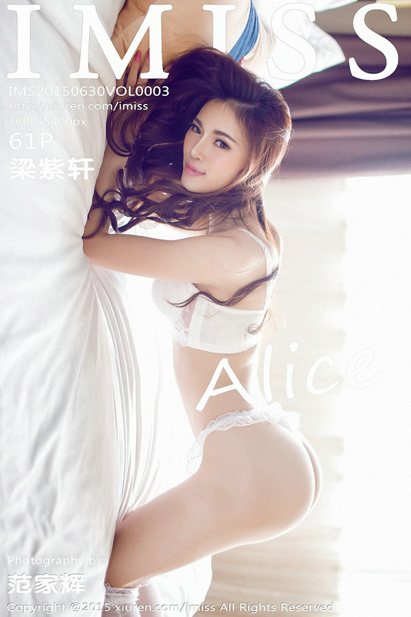 / IMiss /爱蜜社 2015.06.30 VOL.003 ALICE梁紫轩 / 61P-274MB / 秀人旗下-绅士图
