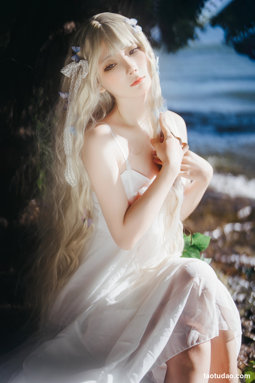 图片[2]-是三不是世w –  湖边白裙 [15P-233MB]-绅士图