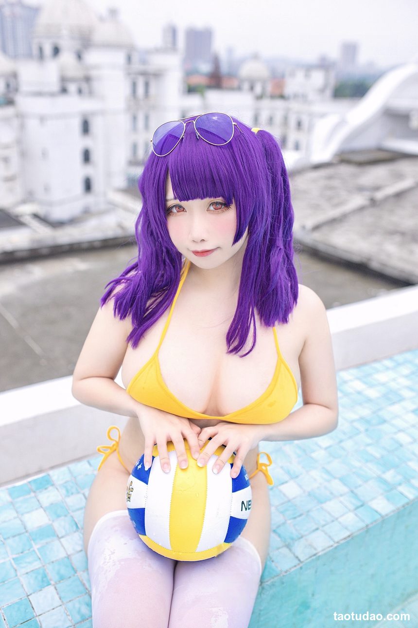 图片[2]-贞子蜜桃 –  碧蓝航线 波拉泳装 [23P-80.5MB]-绅士图