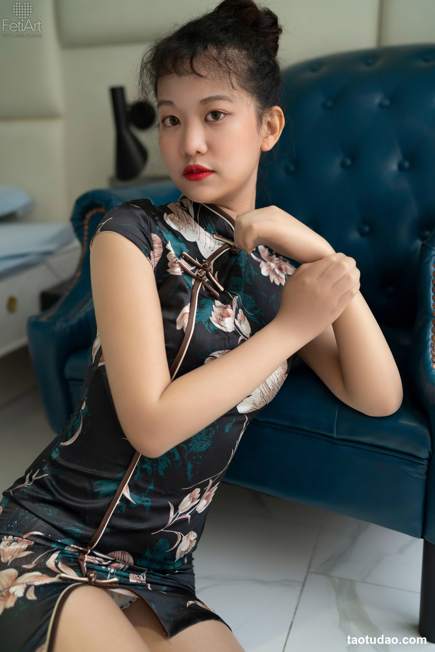 图片[2]-[FetiArt] No.062 Chinese Dressing Girl[24P-51.1MB]-绅士图