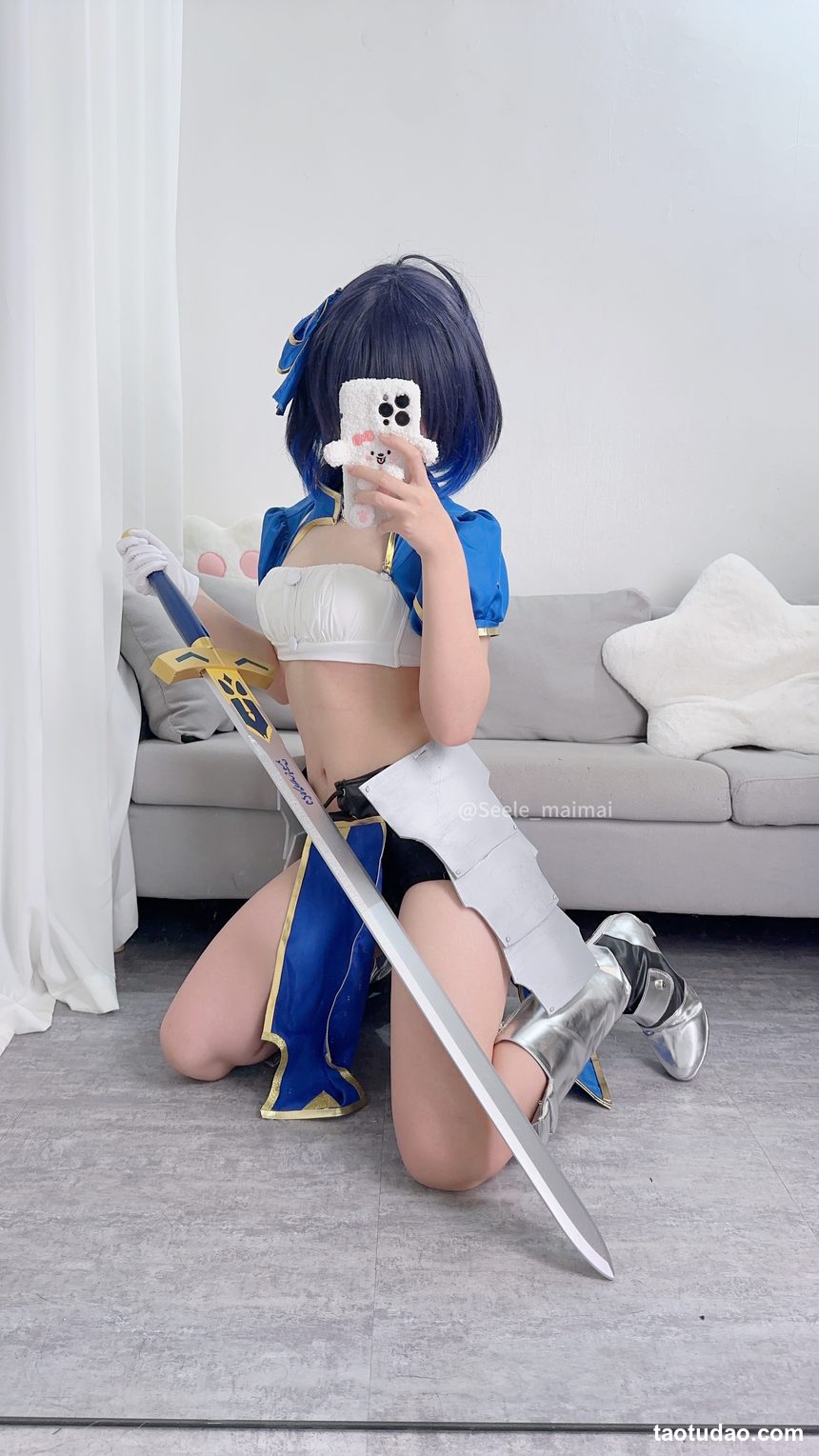 Seele麦麦-崩坏学园2-Saber希儿[41P-149MB]-绅士图