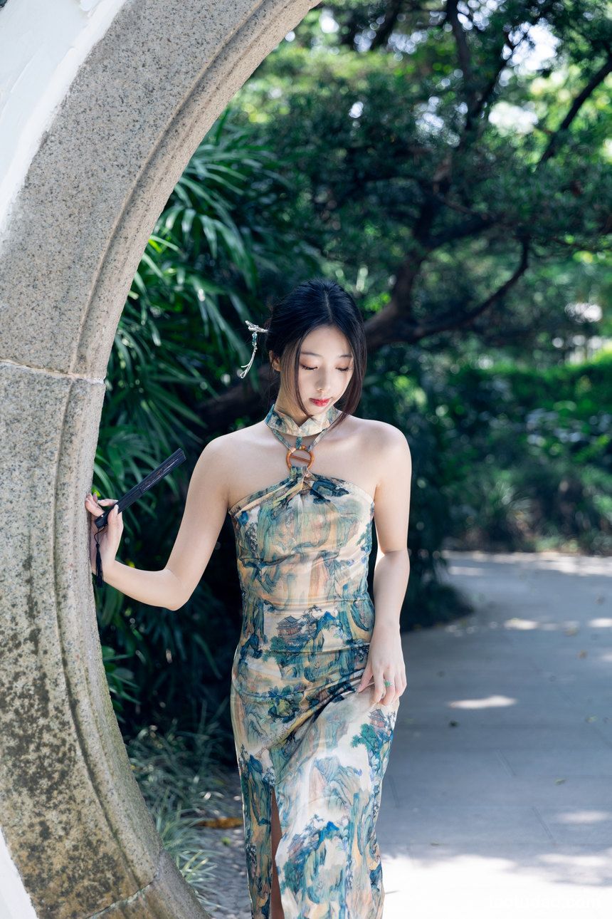 图片[3]-[YITUYU艺图语]2022.08.02 只此青绿 菠萝包[41+1P／488MB]-绅士图