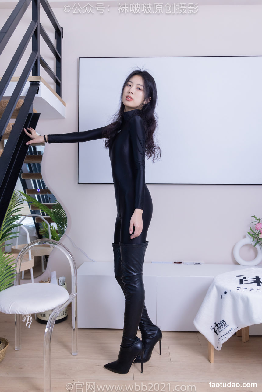 图片[4]-[BoBoSocks袜啵啵]NO.448 奶油 高跟长靴、肉丝、连体泳衣裤里丝[209P+1V／10.1GB]-绅士图