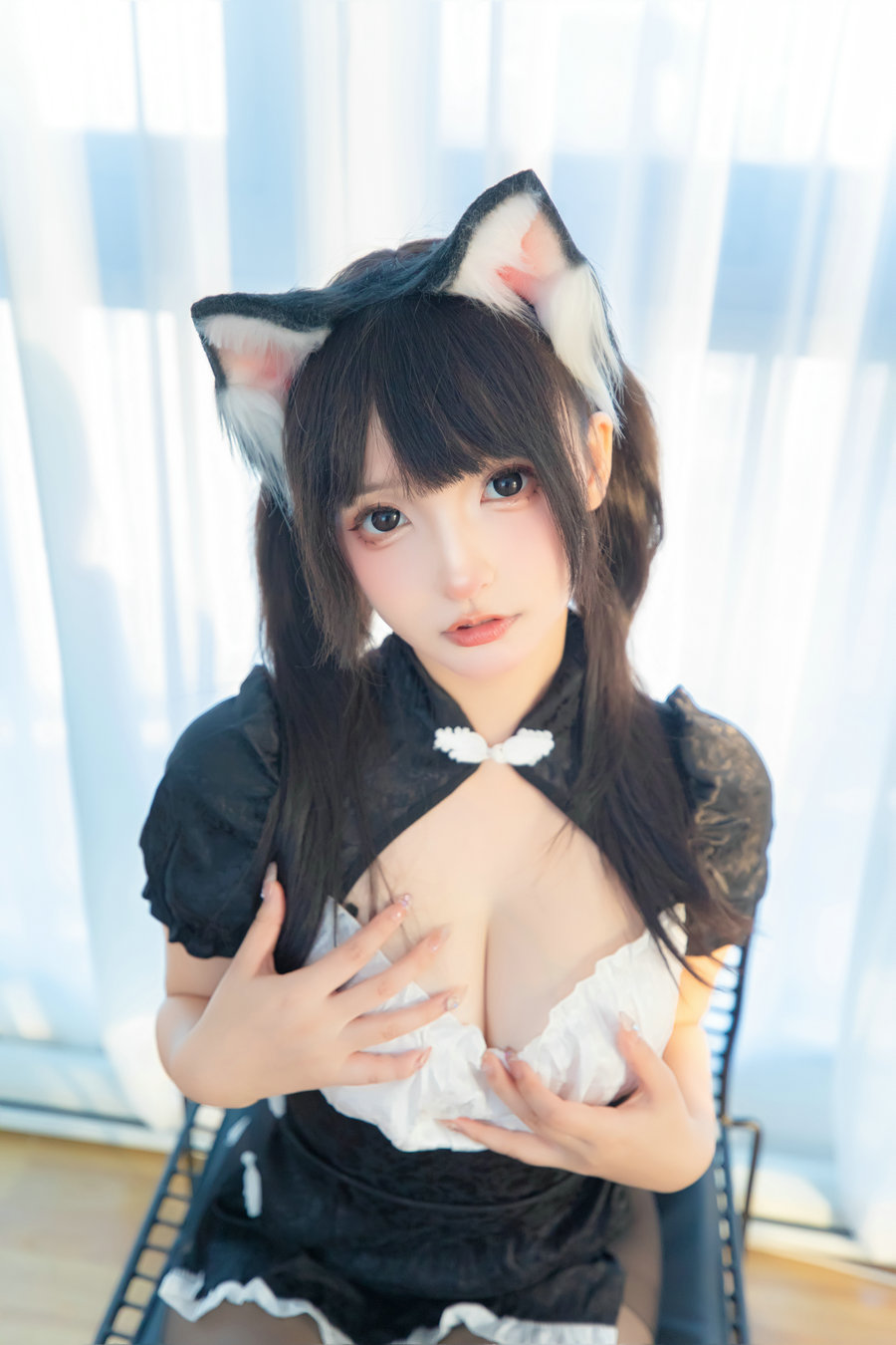 萝莉神楽板真冬之猫猫女仆 [75P2V-566MB]-绅士图