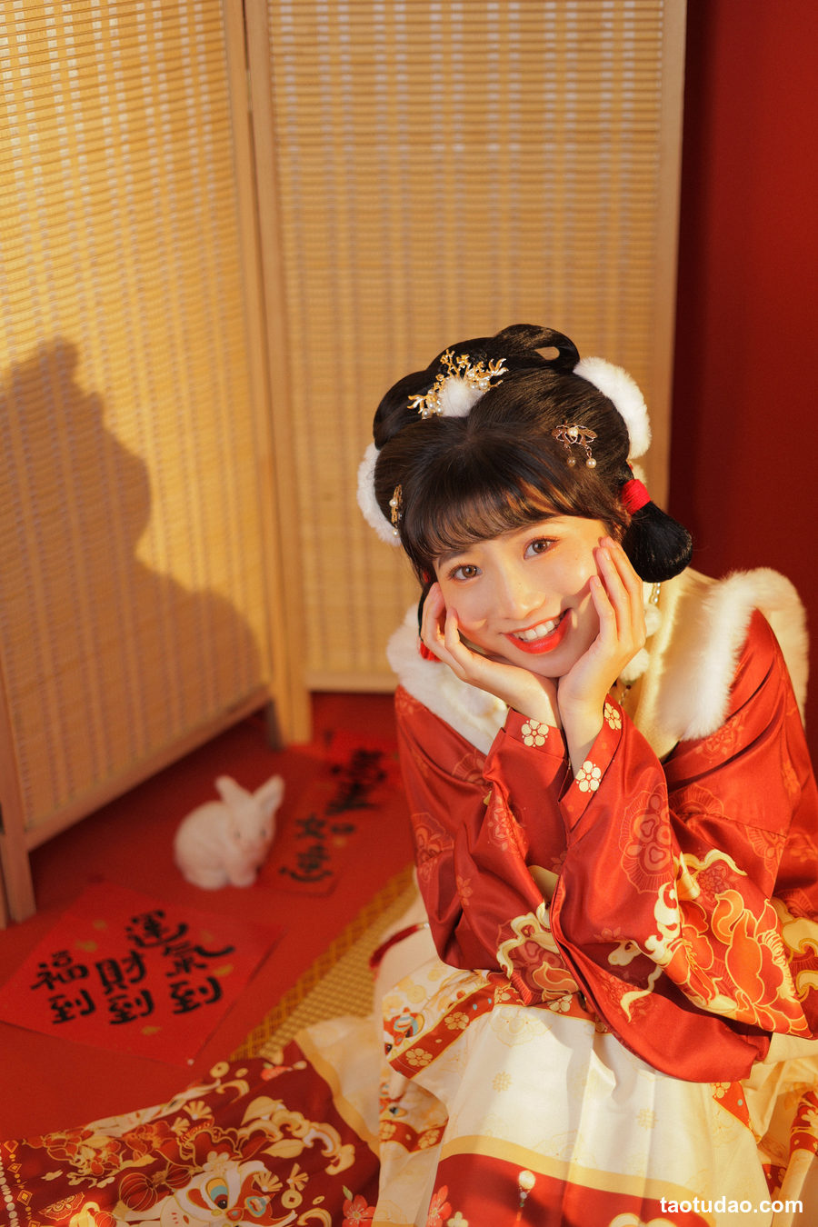 图片[4]-[YITUYU艺图语]2023.02.16 福起新岁 蓝胖子[32+1P／220MB]-绅士图