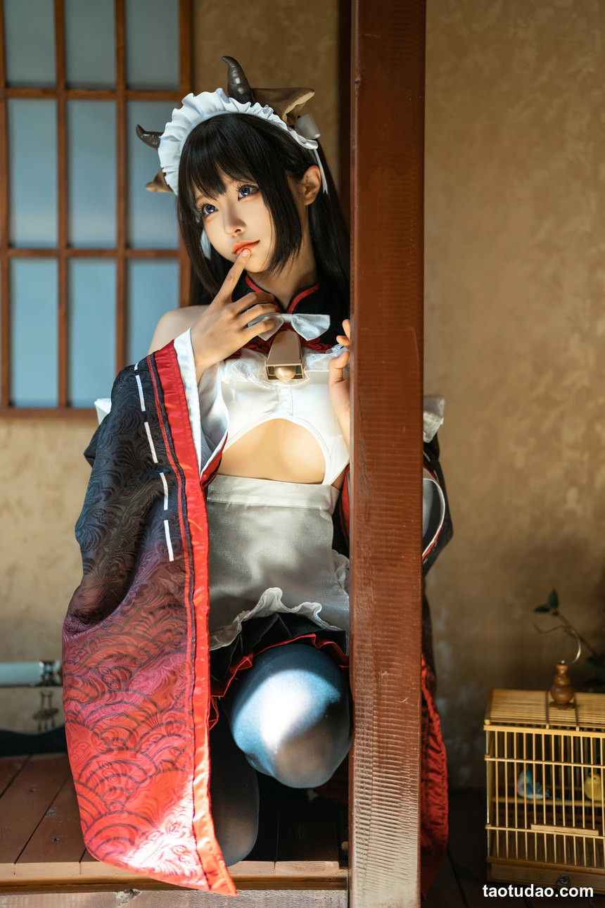 图片[2]-蠢沫沫 – NO.217 牛牛女仆 [15P-144MB]-绅士图