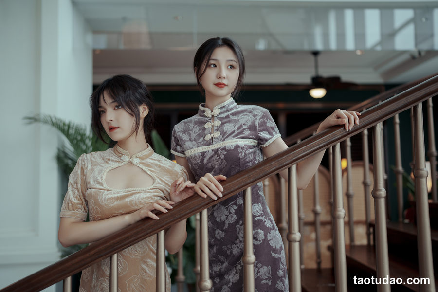 图片[4]-[YITUYU艺图语]2023.04.22 旗袍姐妹花 dudu [22+1P／201MB]-绅士图