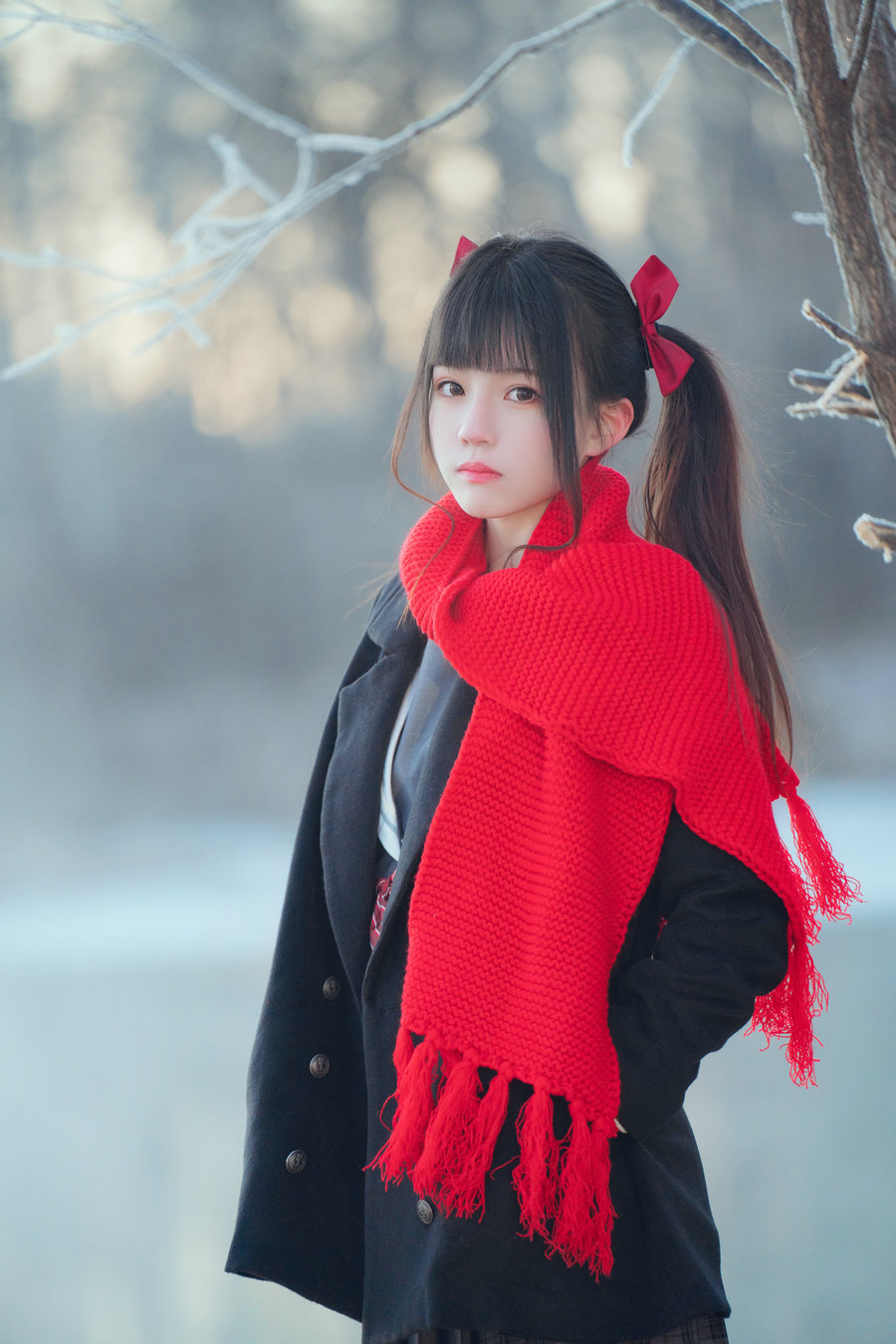 桜桃喵 - 雾凇 / 10P-313MB / cos萌妹-绅士图